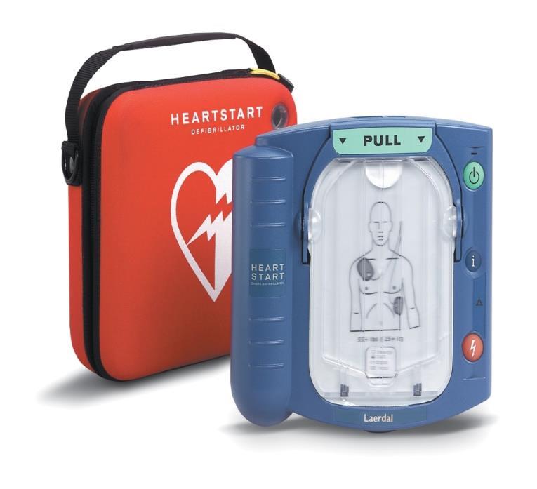 Laerdal Heartstart HS1 Early defibrillation can dramatically improve survival rates in the event of a sudden cardiac arrest in any work or leisure environment.