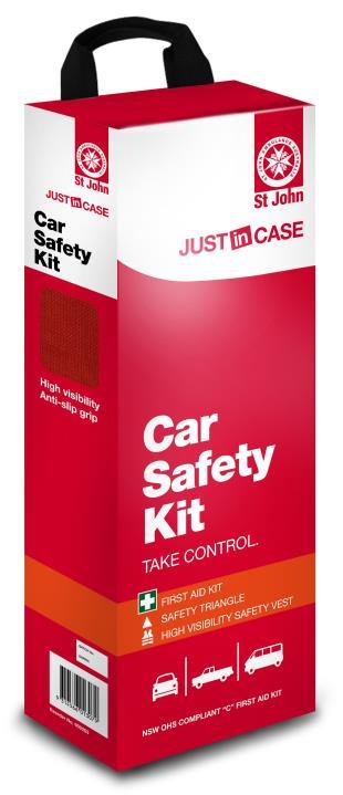 Car Safety Kit In a motor vehicle accident you only have minutes to act.