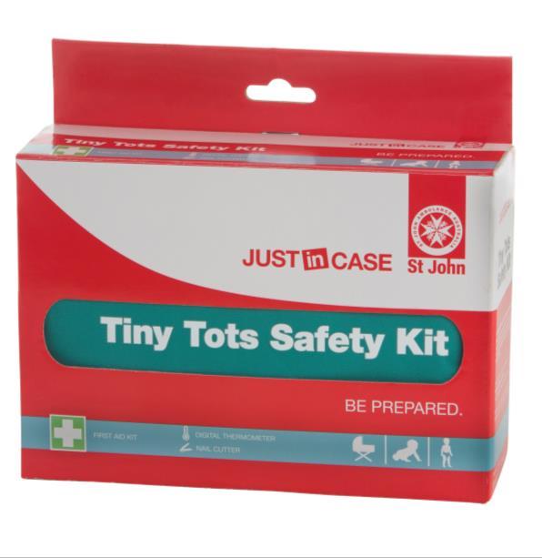Tiny Tots Safety Kit Babies and toddlers are prone to misadventure.