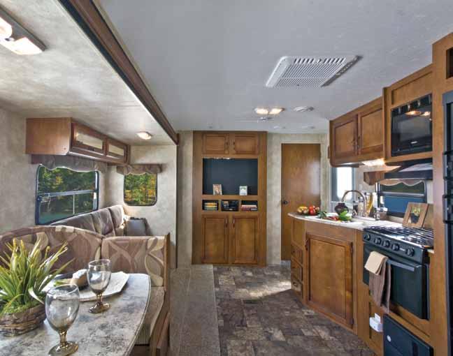 292QBCK shown with Chipotle decor (back to front view) Coachmen RV is proud to present the