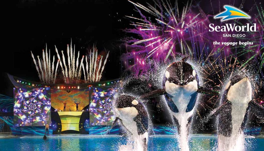A Sea of Surprises Our "Fins" are on Facebook Like us to receive updates on exciting SeaWorld San Diego attractions and events. We re giving active 1-Year Pass Members one FREE ticket.