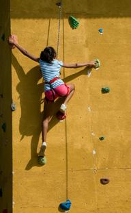 ROCK CLIMBING & ABSEILING We use our climbing wall at our Ol Pejeta Camp to teach you the basics of top rope climbing