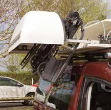 In many cases, your product will only fit with one or more rear seats folded down and you may also need to remove the seat. 2-way hoist 2-way hoists are for lighter wheelchairs.