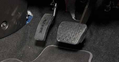 benefit from having a left foot accelerator fitted. This will allow you to control the speed with your left foot, while the original accelerator is safely out of the way.