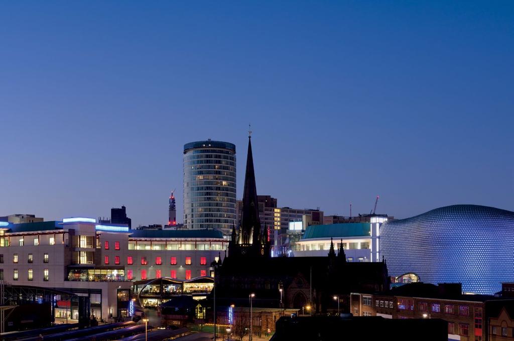 Realising the potential Birmingham city centre A closer look Acting as a catalyst to deliver early benefits to Birmingham and the West Midlands In Birmingham and the wider West Midlands region, the
