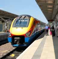 SURFACE ACCESS RAIL FUTURE DEVELOPMENTS The Airport will continue to work with train operators and Network Rail in the future to encourage better use of East Midlands Parkway Station in order to