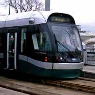 SURFACE ACCESS TRAM The Nottingham Tram (NET) phase 2 is underway and will see two extensions to Chilwell/Beeston and