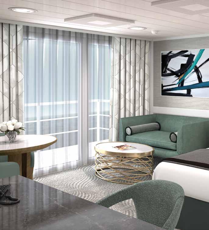 THE LUXURY OF SPACE THE SUITE EXPERIENCE Grad, opulet ad with a abudace of space, our trasformed suites will exude a residetial character ad refied