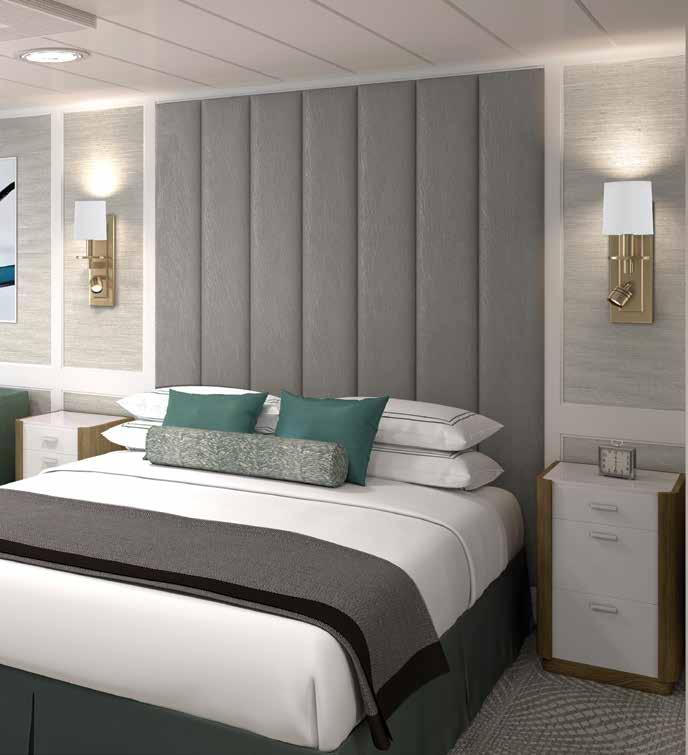 SUITE PRIVILEGES I additio to Stateroom ameities FREE laudry service up to 3 bags per stateroom * 24-hour Butler service Complimetary i-suite bar setup with 6 full-size bottles of your choice of
