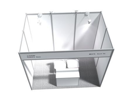 3 Standard Booth Samples Standard designed booth
