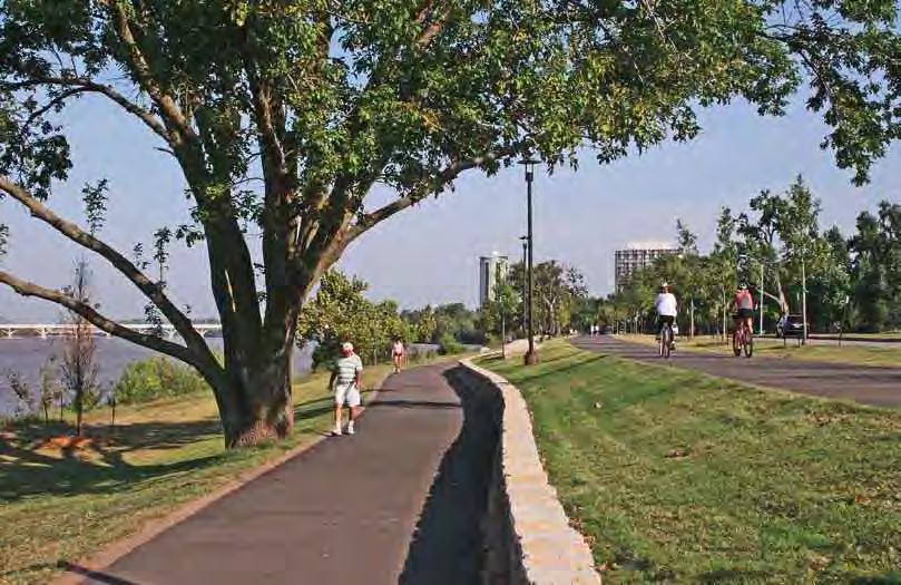Without a doubt, one of Tulsa s outdoor highlights is its RiverParks, a strip of unspoiled land along the Arkansas River that testifies to visionary urban planning.