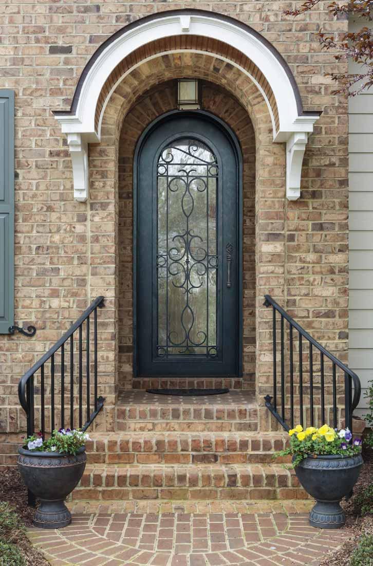 A beautiful home deserves a stunning door as its focal point.