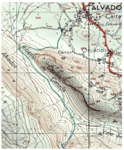 0 / 5..Alternative Hiking Route Costa de Alvados environment navigation terrain effort 2 Type of Route: Linear Distance:.