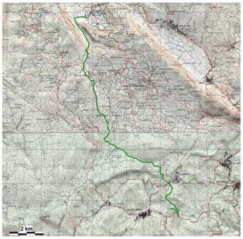 .Hiking, Horse-riding and Mountain Bike Routes Percurso Pedestre Alvados - Grutas Alvados-Source of the River Alviela environment navigation terrain 2 6 / effort esforço Type of Route: Linear