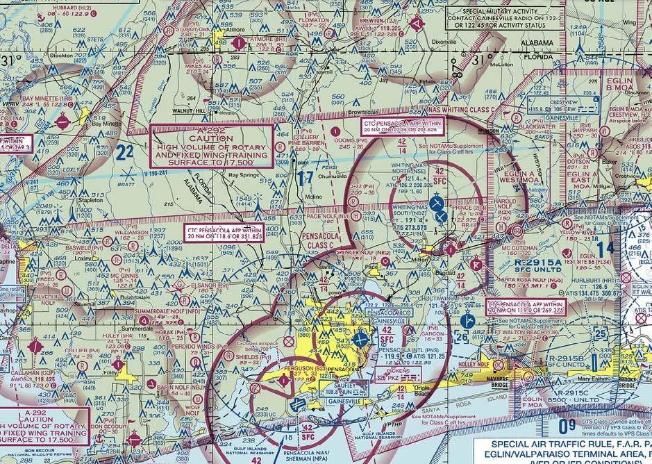 VFR PROCEDURES - Arrivals over Brewton Municipal Airport (12J) Brewton Municipal Airport (12J) N31 03'06"/W87 03'56" 6500 MSL CAUTION: STAY ALERT FOR CONVERGING TRAFFIC LIGHTS ON FOR MAXIMUM