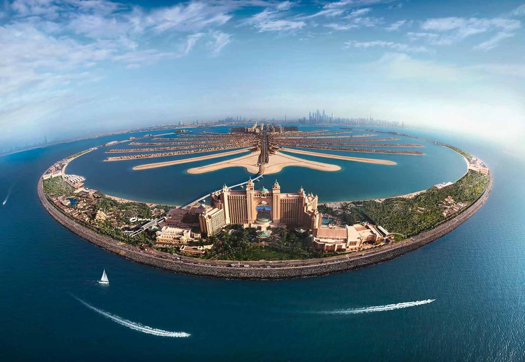 Remarkable Family Adventure ATLANTIS, THE PALM $4908 * per family Escape the bustle of the city on the spectacular man-made Palm Jumeirah, surrounded by the