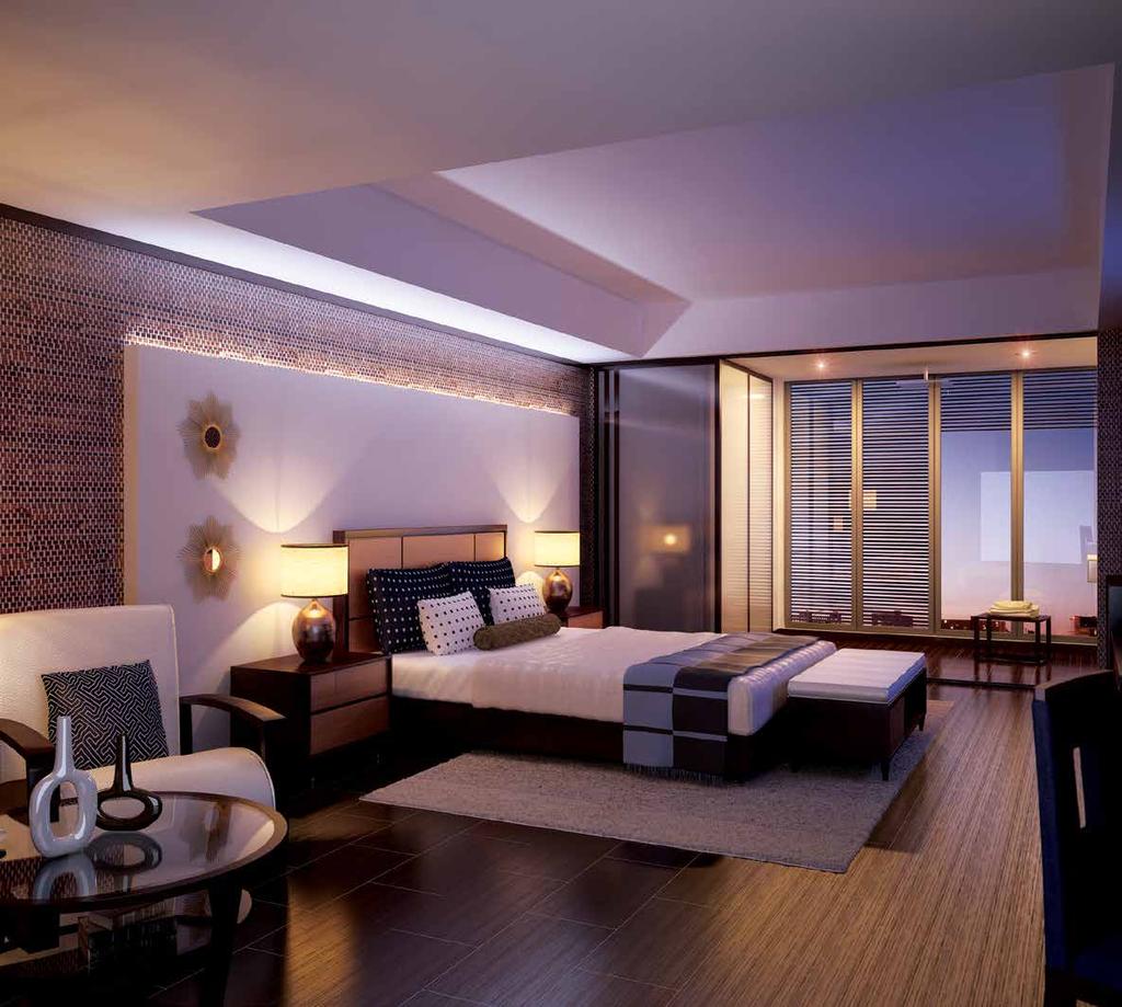 IMMERSE YOURSELF Your own hotel room or suite represents the signature of ultimate luxury.