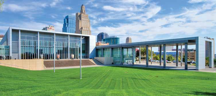 KANSAS CITY CONVENTION CENTER Encompassing more than 800,000 square feet, the Kansas City Convention & Entertainment Facilities can serve all your meeting needs under one roof.