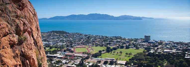 Townsville and Magnetic Island TOWNSVILLE AND MAGNETIC ISLAND Our Favourites Discover Reef HQ, the world s largest living reef aquarium Walk along Townsville Strand Head to Castle Hill Lookout for a