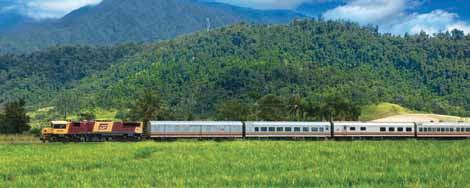 Queensland s unique journeys and experiences Discover Queensland s Tropical North on either a traditional, classic rail experience or an efficient, modern service. The choice is yours.