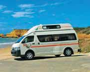 2WD campervans can only be driven on sealed roads. 4WD vehicles may be driven on recognised unsealed roads.