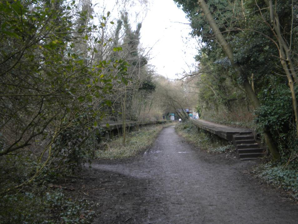 LONDON DO NOT ALIGHT HERE WALK SUNDAY 25 FEBRUARY 2018 Parkland Walk Site of Former Crouch End Station Travel Arrangements We will be catching the 9.20 am train from Biggleswade.