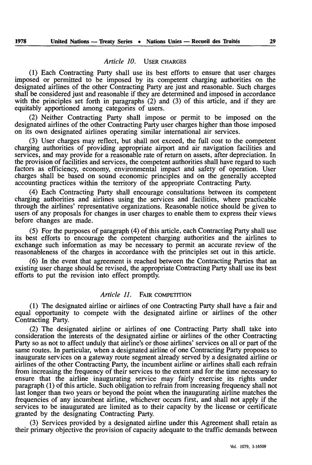 1978 United Nations Treaty Séries» Nations Unies Recueil des Traités 29 Article 10.