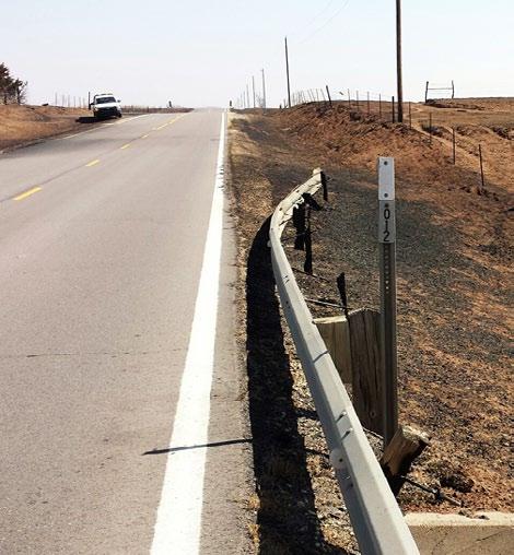 Fires can spread from one side of the roadway to another. Several highways have been closed at times because of this.
