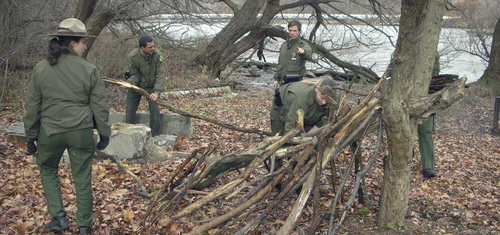 Our Urban Park Rangers are skilled in the techniques of wilderness survival and emergency preparedness.