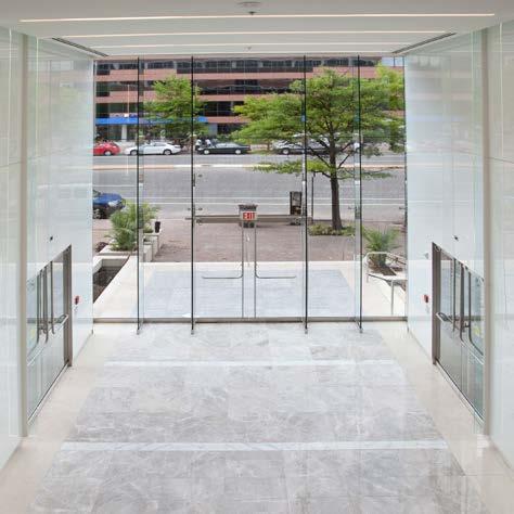 two-story lobby 9,500 SF floor plates that provide great ratio of