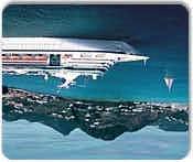 SHIP FACTS Maiden Voyage: June 25, 1990 Passenger Capacity: 2,020 Godmother: Gloria Estefan Gross Tonnage: 48,563 Length: 692' Beam: 100' Draft: 25' Cruising Speed: 19.