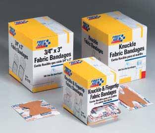 plastic bandage G159, H175 G160 Fabric Bandages H119 100/bx 3/4" x 3" Fabric