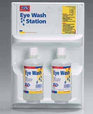 plastic bottle refill for First Aid Only s double eye wash station