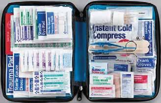 Purpose First Aid Kit Generous size and variety.