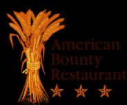 Macaroni & Cheese American Bounty Restaurant is open Tuesday through Saturday for lunch from 11:30 am until 1:00 pm, and for Dinner from 6:00 pm until 8:30 pm.