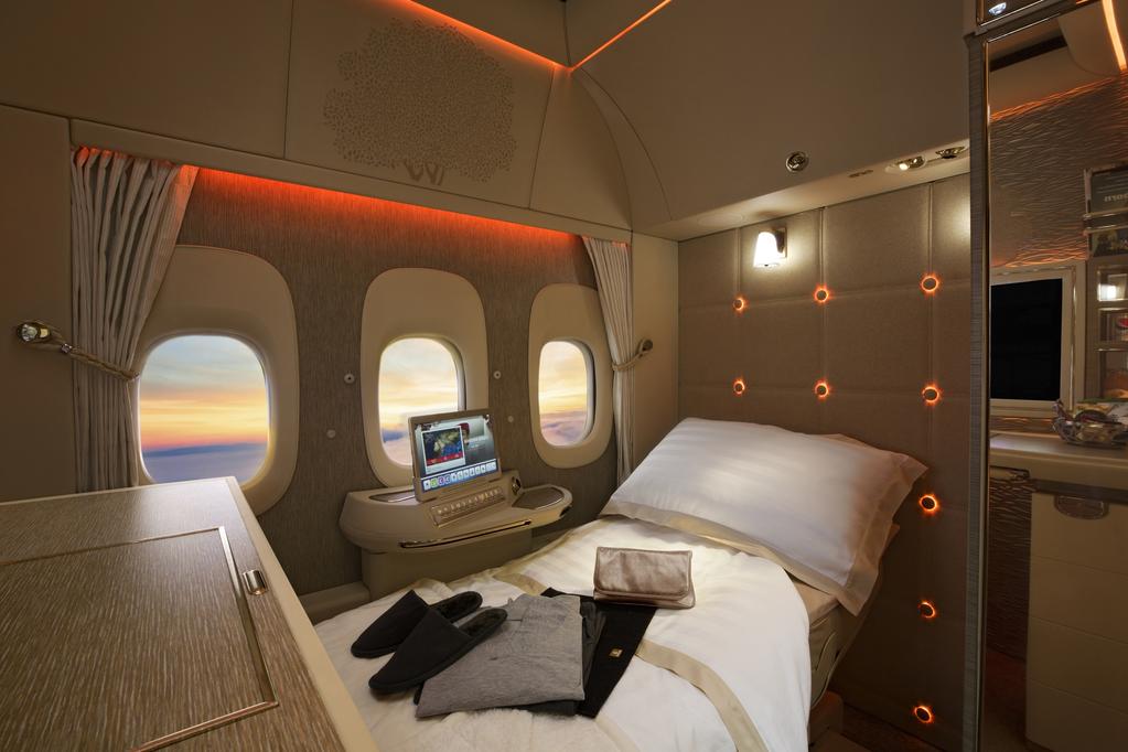 EMIRATES UNVEILS BRAND NEW CABINS FOR ITS BOEING 777 FLEET News / Airlines Game-changing, fully enclosed private suites in First Class inspired by Mercedes-Benz Completely refreshed look, meticulous