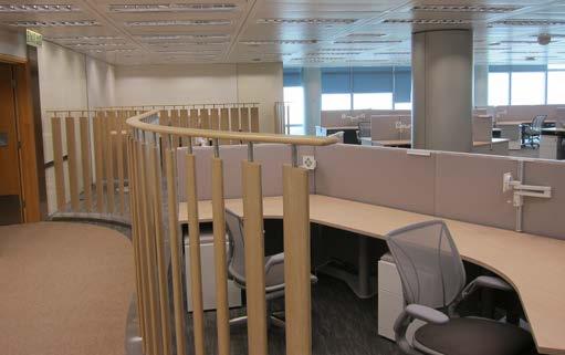 This programme aimed to revitalise the office environment by introducing a new office layout.