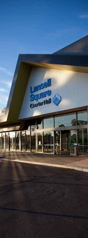 RETAIL SECTOR CHARTER HALL RETAIL REIT 117 VICTORIA Lansell Square, Bendigo Vic. Number of properties 6 Number of tenancies 155 ABR 1 Contribution (%) Total GLA (sqm) 63,734 6.