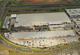 of approximately 15.9 hectares. The warehouse will be partitioned into various storage components and will feature three varying clearance heights from approximately 6 metres to 45 metres.