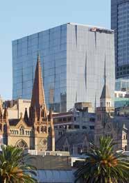 restaurants and shopping Melbourne has to offer. The building features highly efficient column free floor plates and provides spectacular sweeping views across the CBD and beyond.