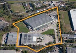 The site is improved with a 12,813 square metre freestanding two storey office building and a high clearance cold storage warehouse facility. Internal clearances in the warehouse are up to 11.