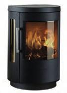 Seasoned wood Smoke control exempt Approved Nominal heat output 6 kw Efficiency rating to CE13240 net 78.