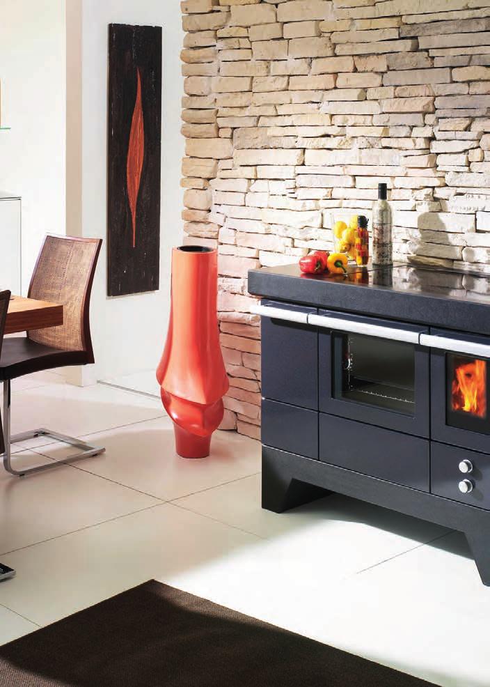 Lohberger Carat Designer wood burning cooker Old world charm with cutting edge technology and style are mixed to create the hand crafted masterpiece that is the Lohberger Carat.