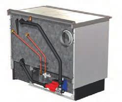 Hydraulic design The AC105 is purposed designed for modern closed (sealed systems) installations. The flow and return should be installed to a suitable accumulator.