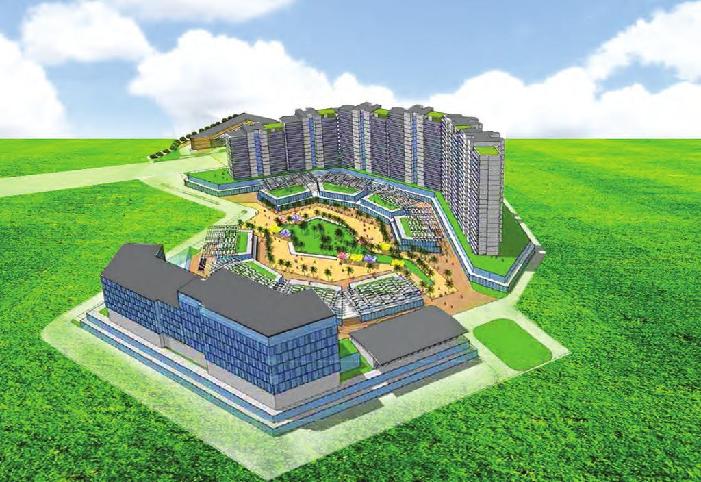 MULTI-USE DEVELOPMENT,GURGAON A Joint Venture With Spaze Group. LOCATION: SECTOR 114, GURGAON SIZE: APPROX. 12 ACRES STATUS : WORK IN PROGRESS A PERFECTLY INTEGRATED BUSINESS DISTRICT.