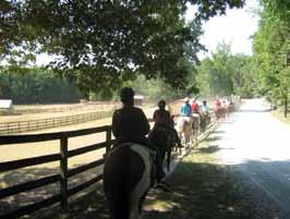 (prices subject to change, please call to confirm current rates) EQUESTRIAN ACTIVITIES TRAIL RIDES Groups staying in Camp may request trail rides as an activity by reserving at least one month in