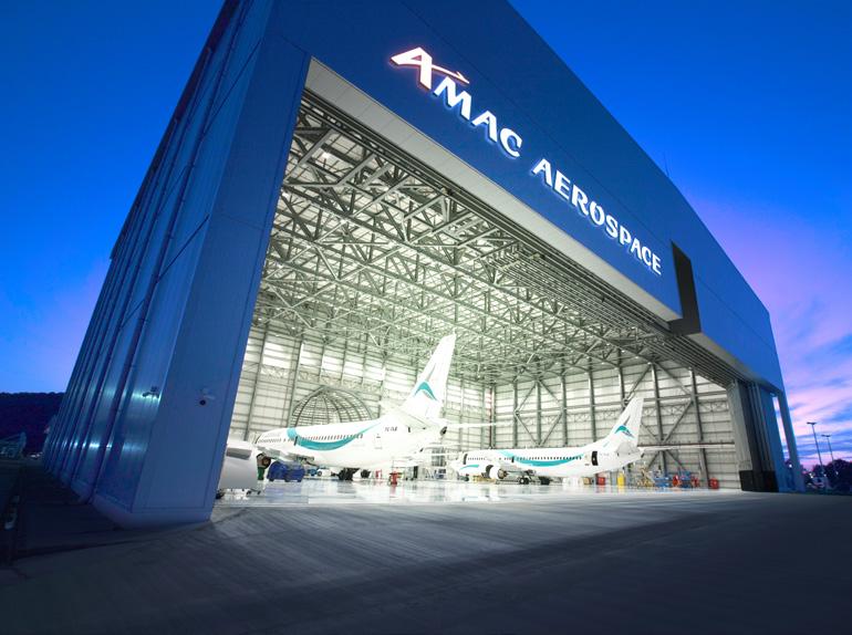 AMAC Aerospace s new hangar in Bodrum, Turkey. New Hangar in Bodrum AMAC has recognized the business potential of Bodrum and has decided to extend its presence further in Turkey.