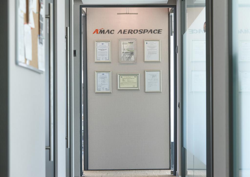 New Maintenance Approvals for AMAC Aerospace Maintenance approvals for Taiwan and Bahrain AMAC Aerospace received the maintenance approval to work on Taiwanese registered aircraft in Q3, 2017.