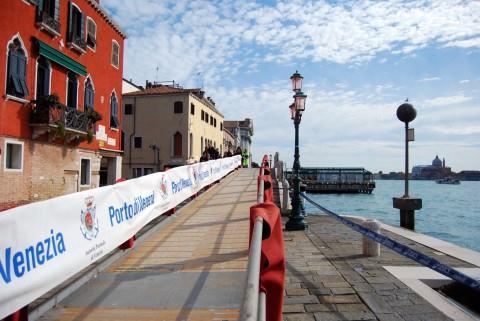 Wheelchairs Ramps on the Bridges - Palazzo Grassi and Punta della Dogana are