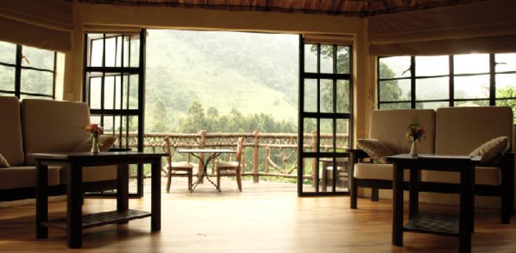 Expect to arrive in Bwindi, home of the endangered mountain gorillas, early evening. Check-in at Mahogany Springs for two nights.